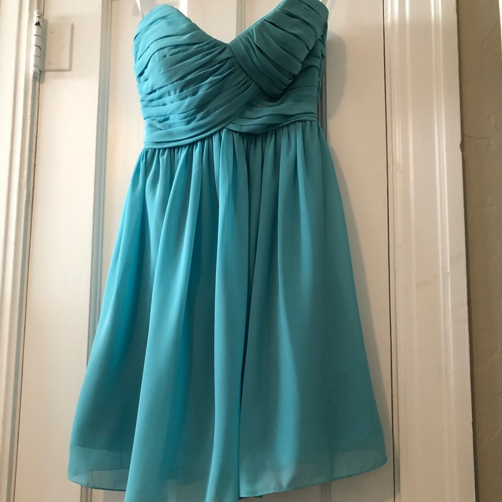 Turquoise Bridesmaids Dress